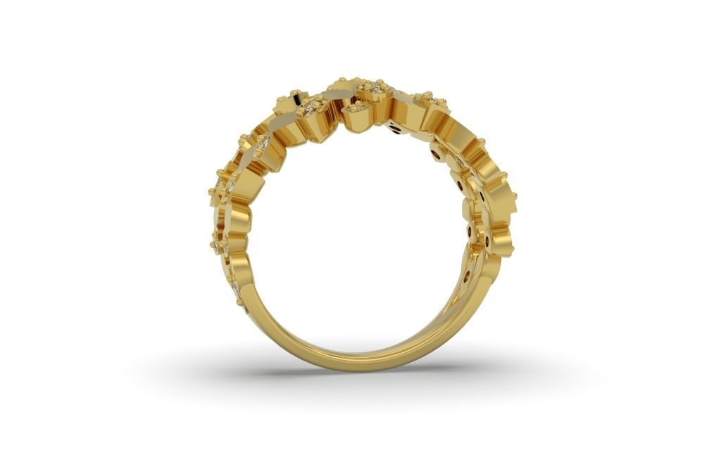 Set Delicate Jewelry 3D - 9 Models 3D Model Collection_95