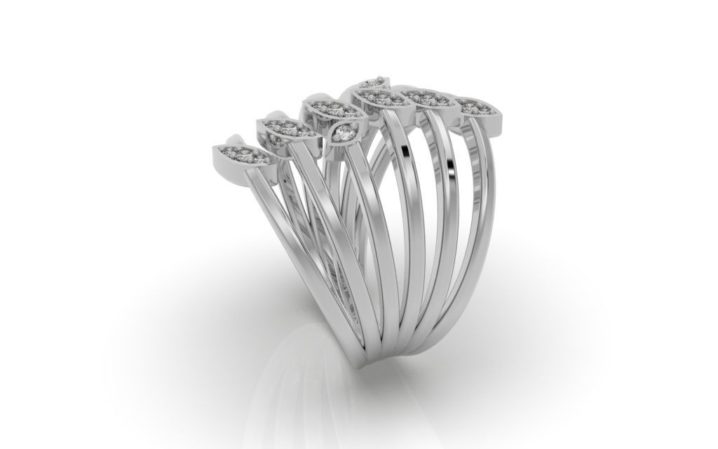 Set Delicate Jewelry 3D - 9 Models 3D Model Collection_55