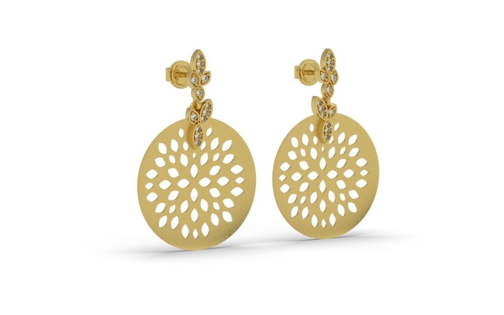 Set Delicate Jewelry 3D - 9 Models 3D Model Collection_45