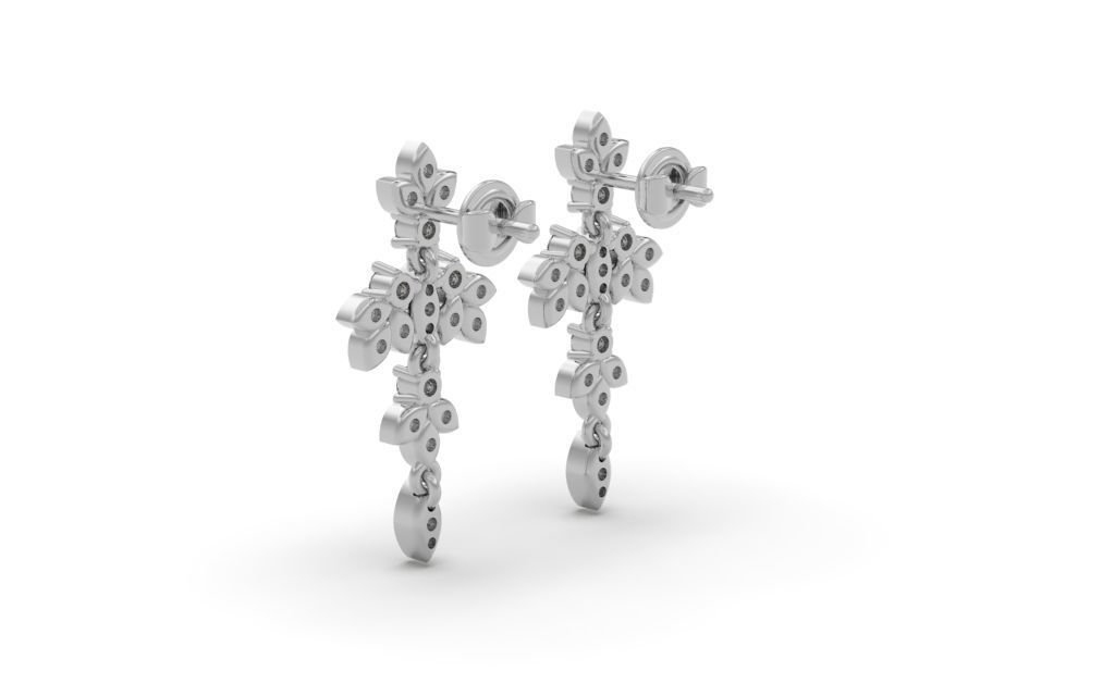 Set Delicate Jewelry 3D - 9 Models 3D Model Collection_26