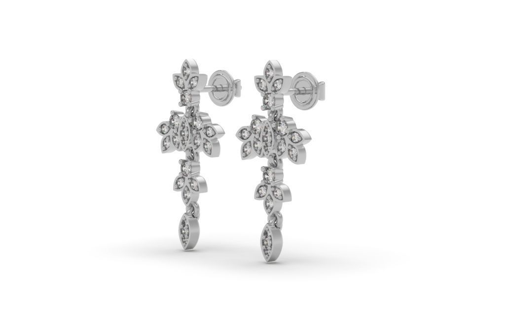 Set Delicate Jewelry 3D - 9 Models 3D Model Collection_27