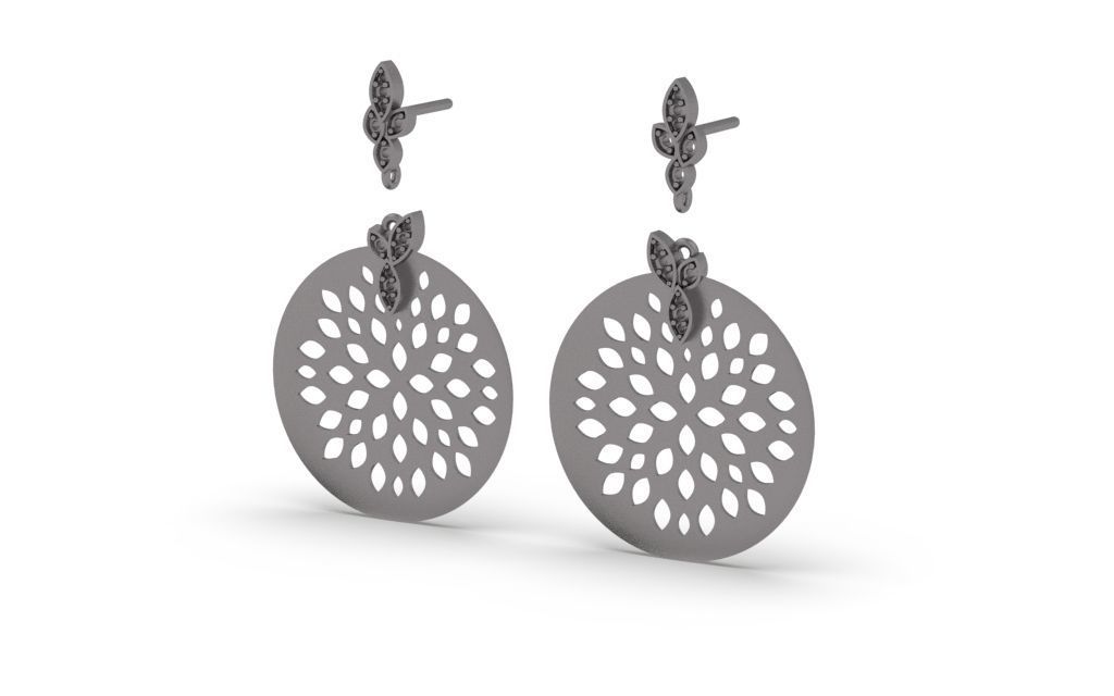 Set Delicate Jewelry 3D - 9 Models 3D Model Collection_48