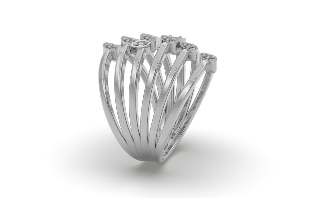 Set Delicate Jewelry 3D - 9 Models 3D Model Collection_58