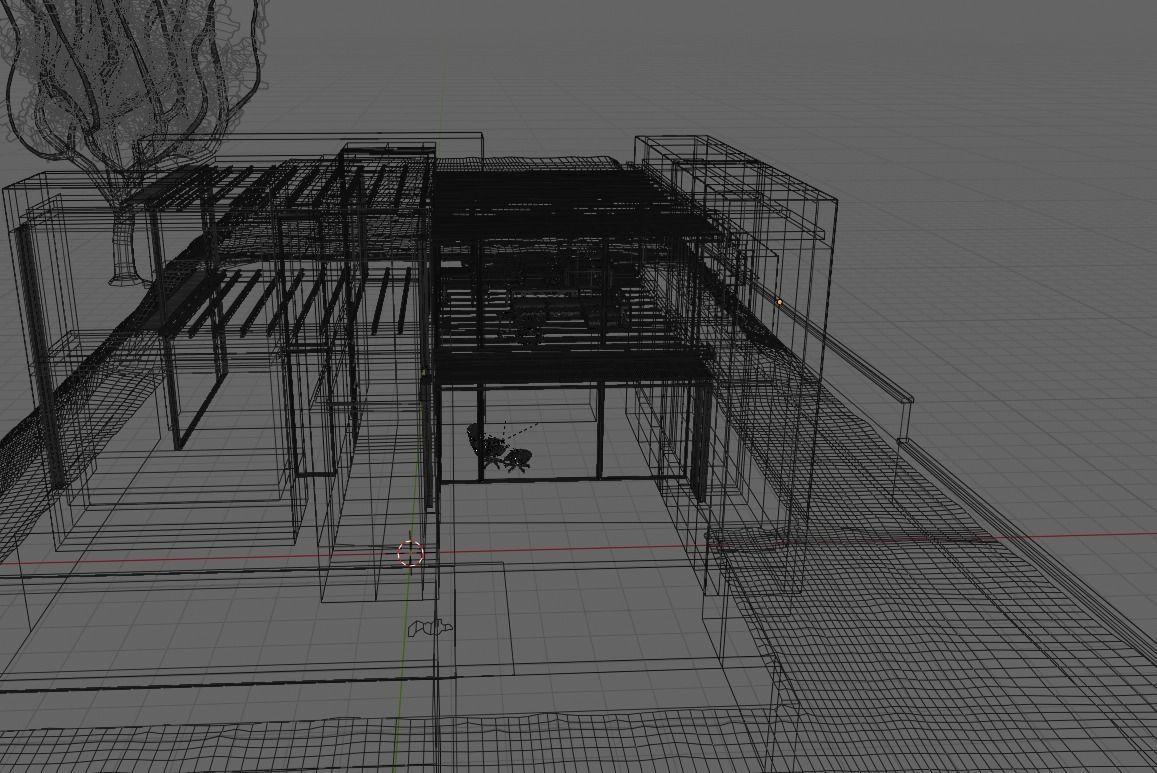 CGI remake of existing house 3D model_13
