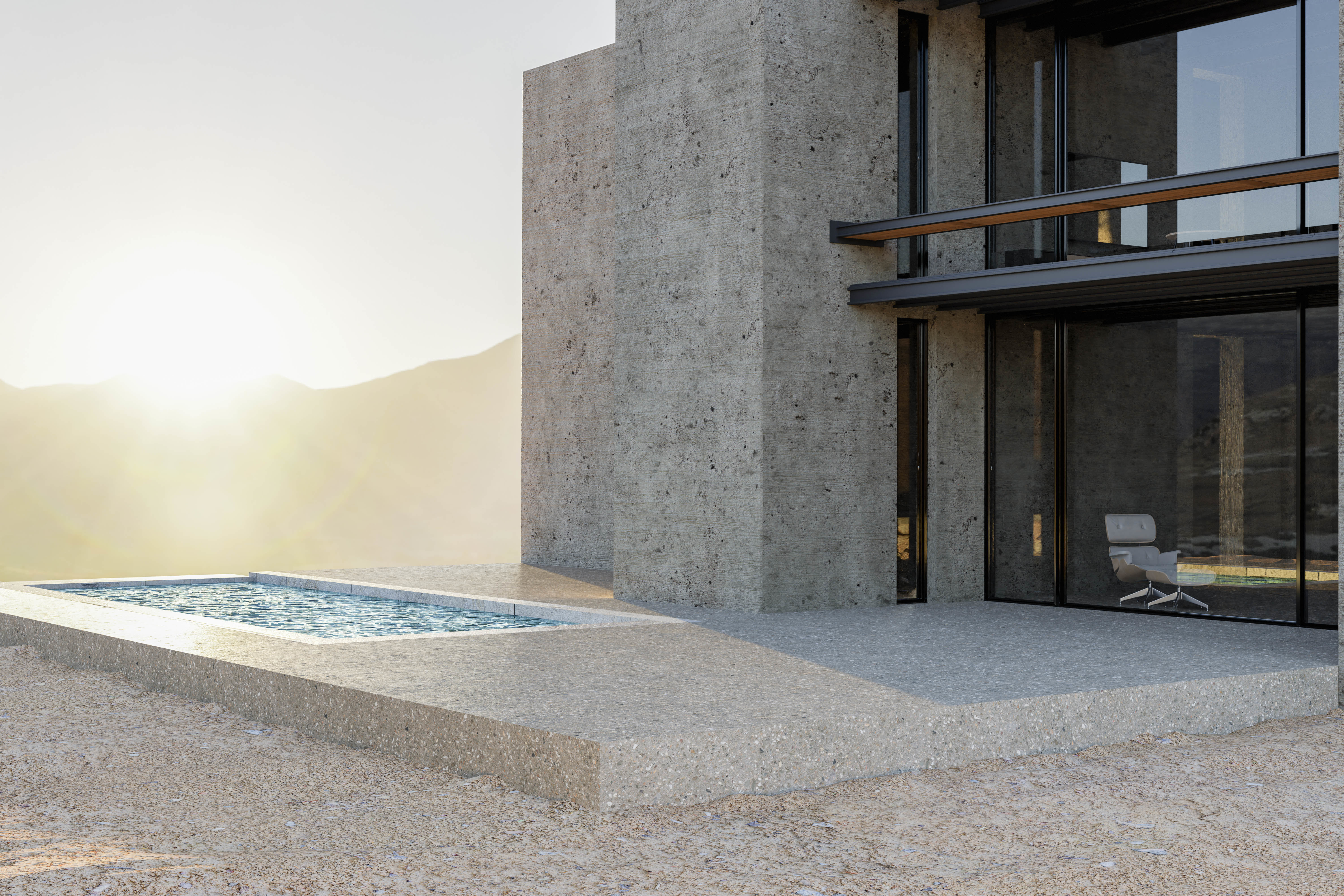 CGI remake of existing house 3D model_9