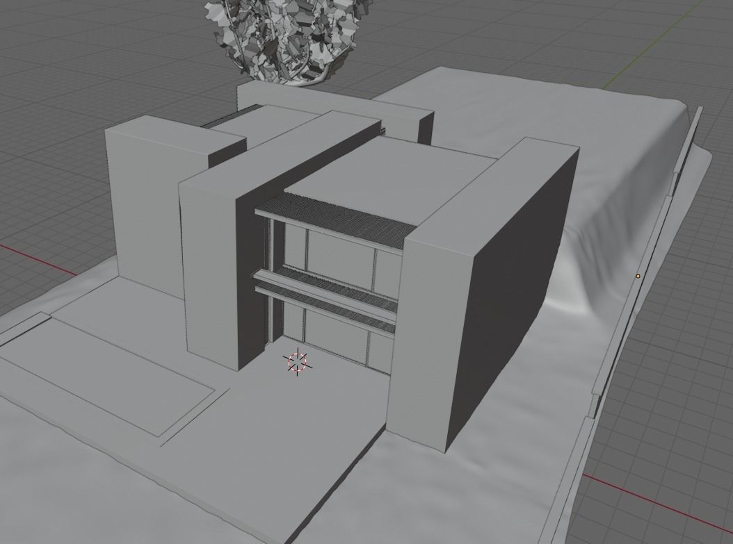 CGI remake of existing house 3D model_12