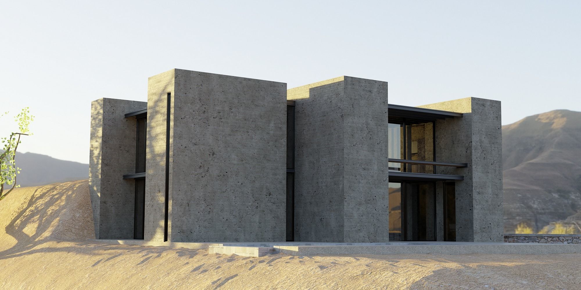 CGI remake of existing house 3D model_3