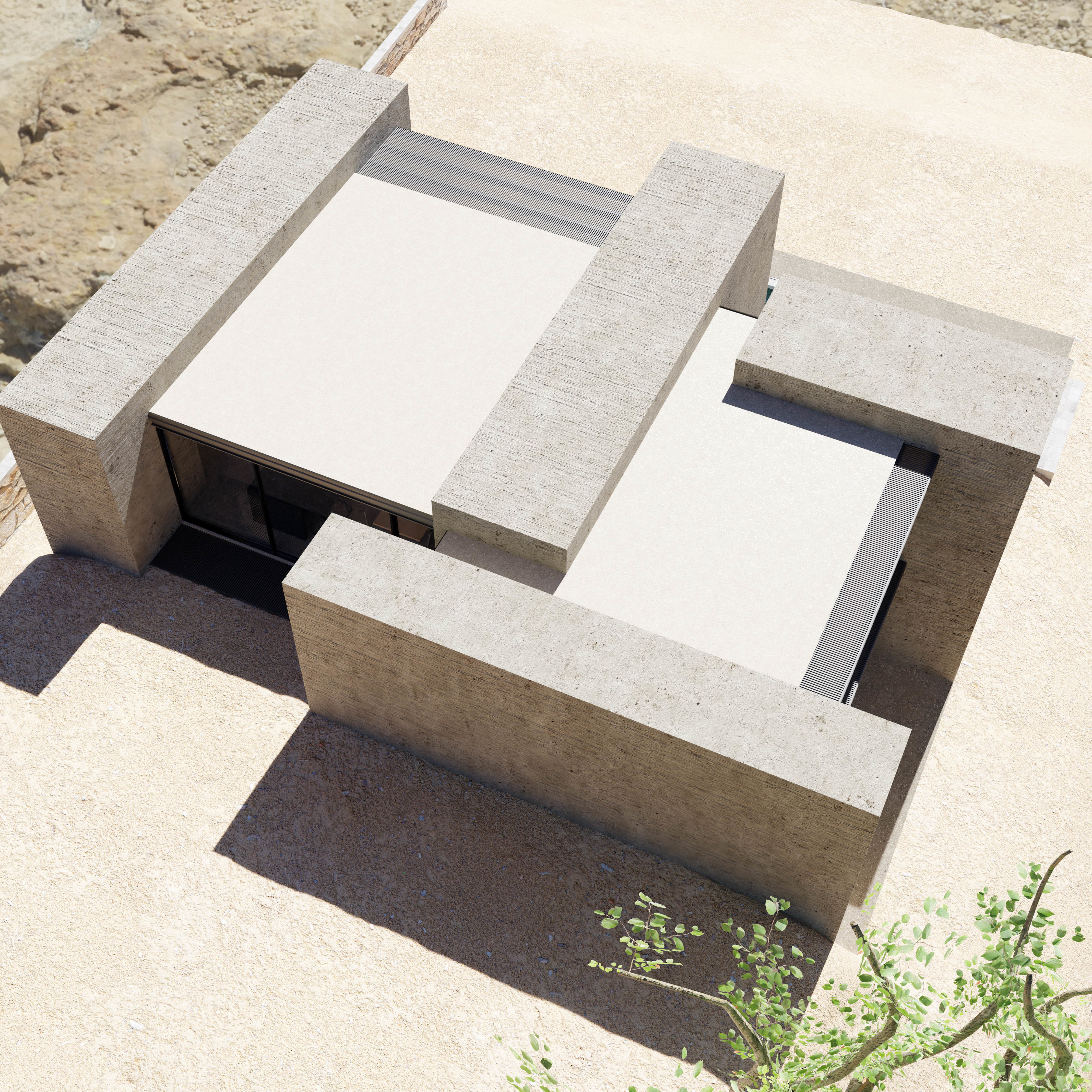 CGI remake of existing house 3D model_7