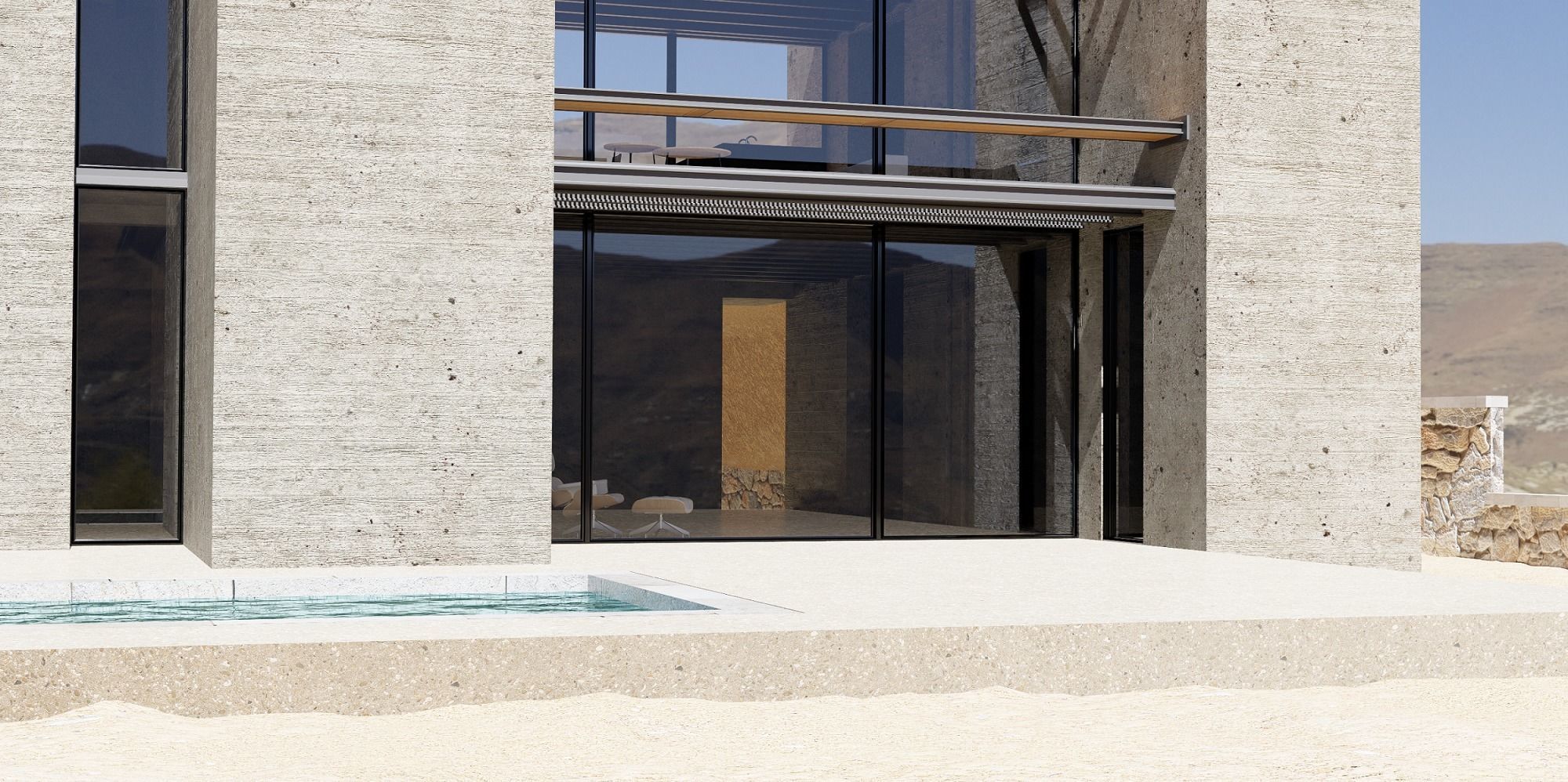 CGI remake of existing house 3D model_6