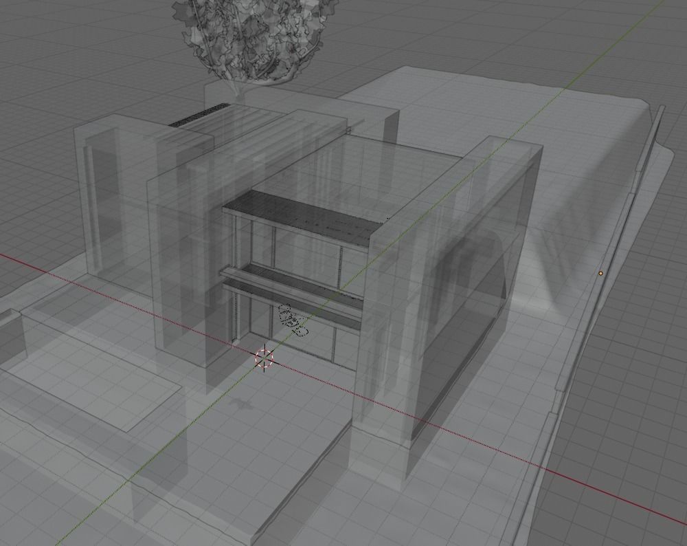 CGI remake of existing house 3D model_16