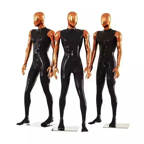 Faceless male mannequins 42