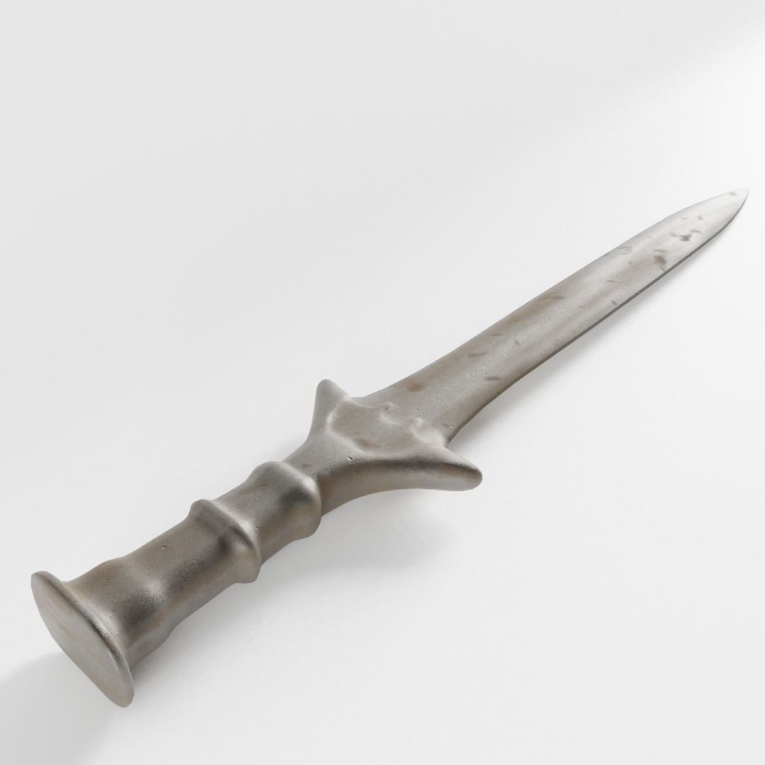 Ancient Roman Gladius - 2 Versions 3D model_3