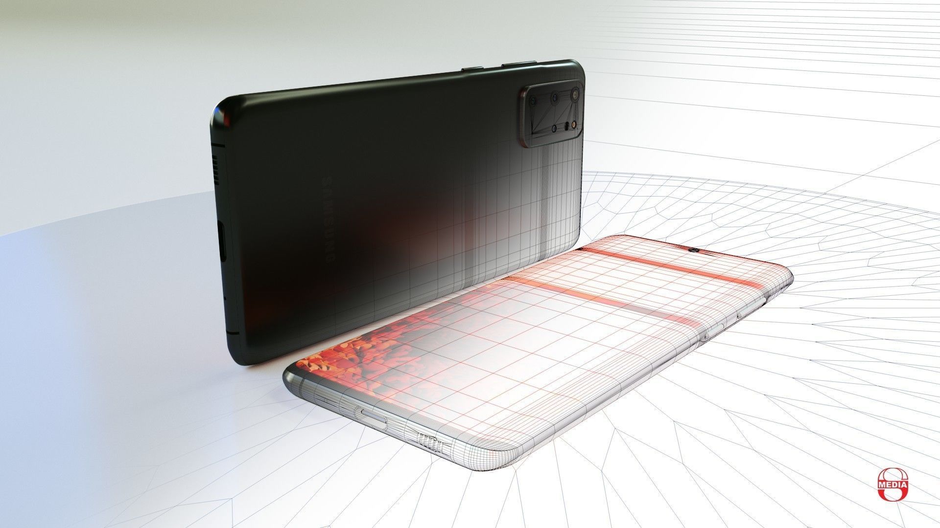 Samsung Galaxy S20 Plus 3D model_3