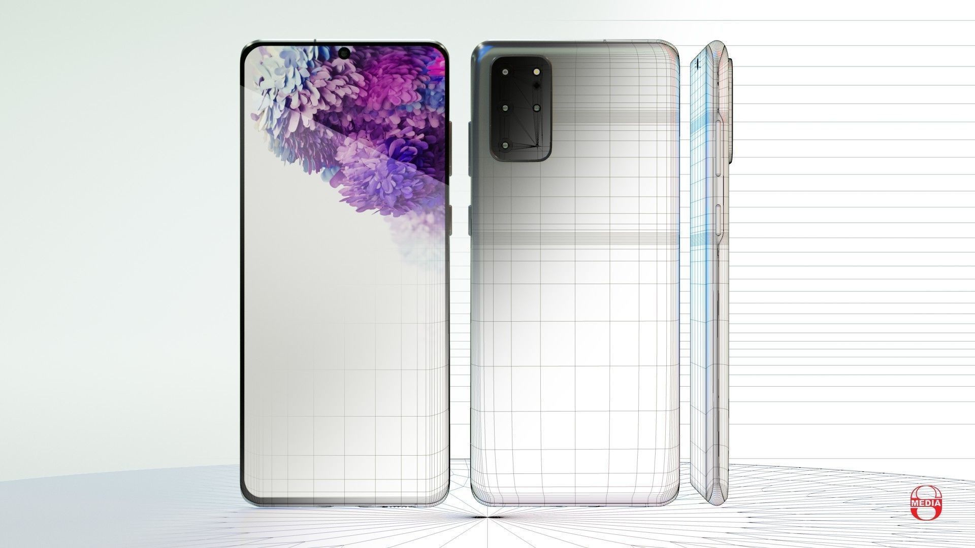 Samsung Galaxy S20 Plus 3D model_7