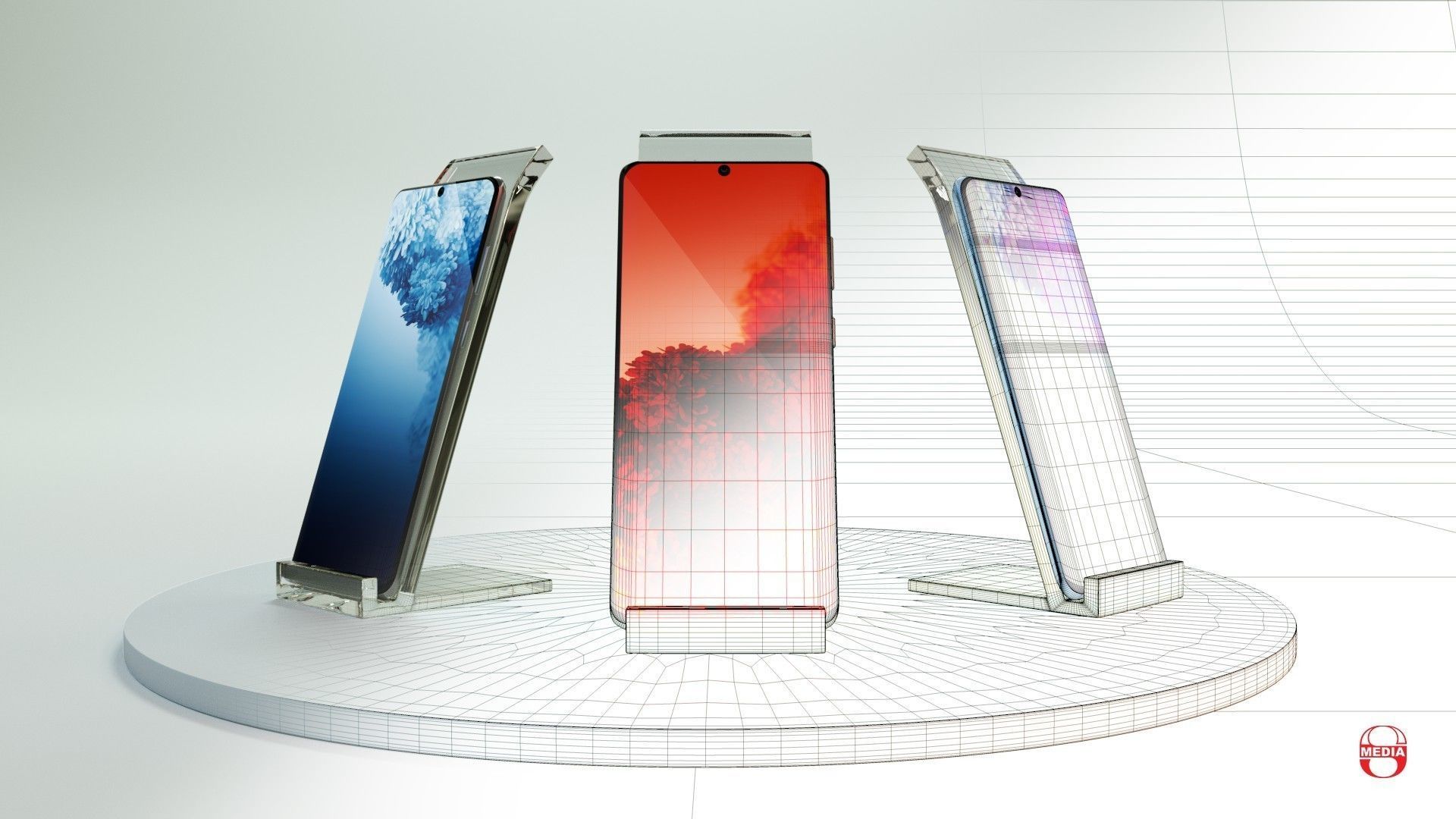 Samsung Galaxy S20 Plus 3D model_1