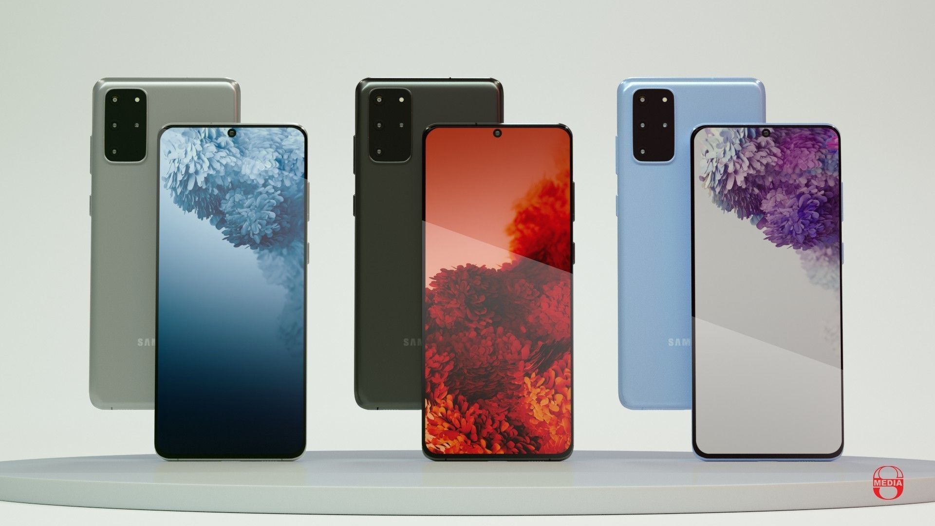 Samsung Galaxy S20 Plus 3D model_12