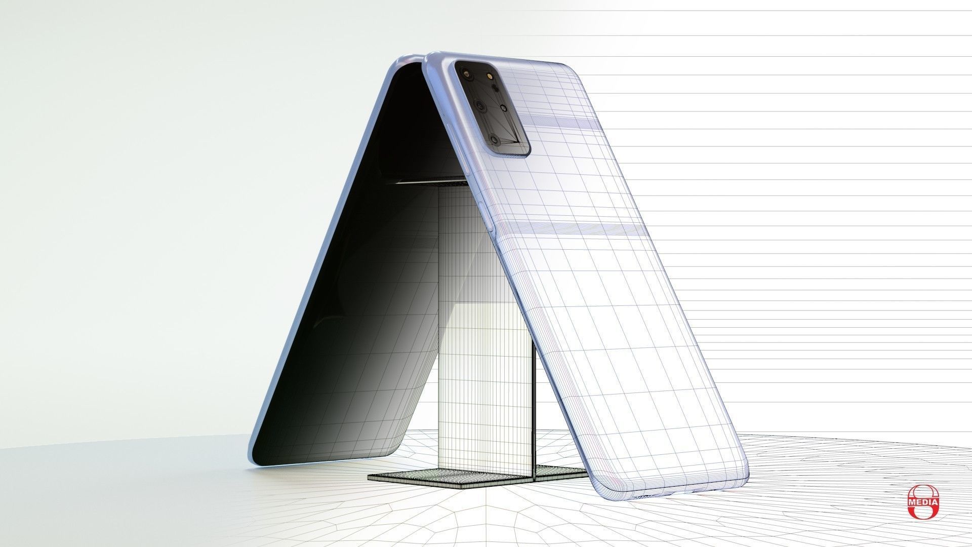 Samsung Galaxy S20 Plus 3D model_9