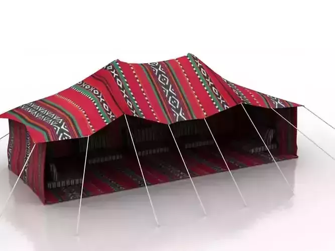 Arab Desert Tent 3D model