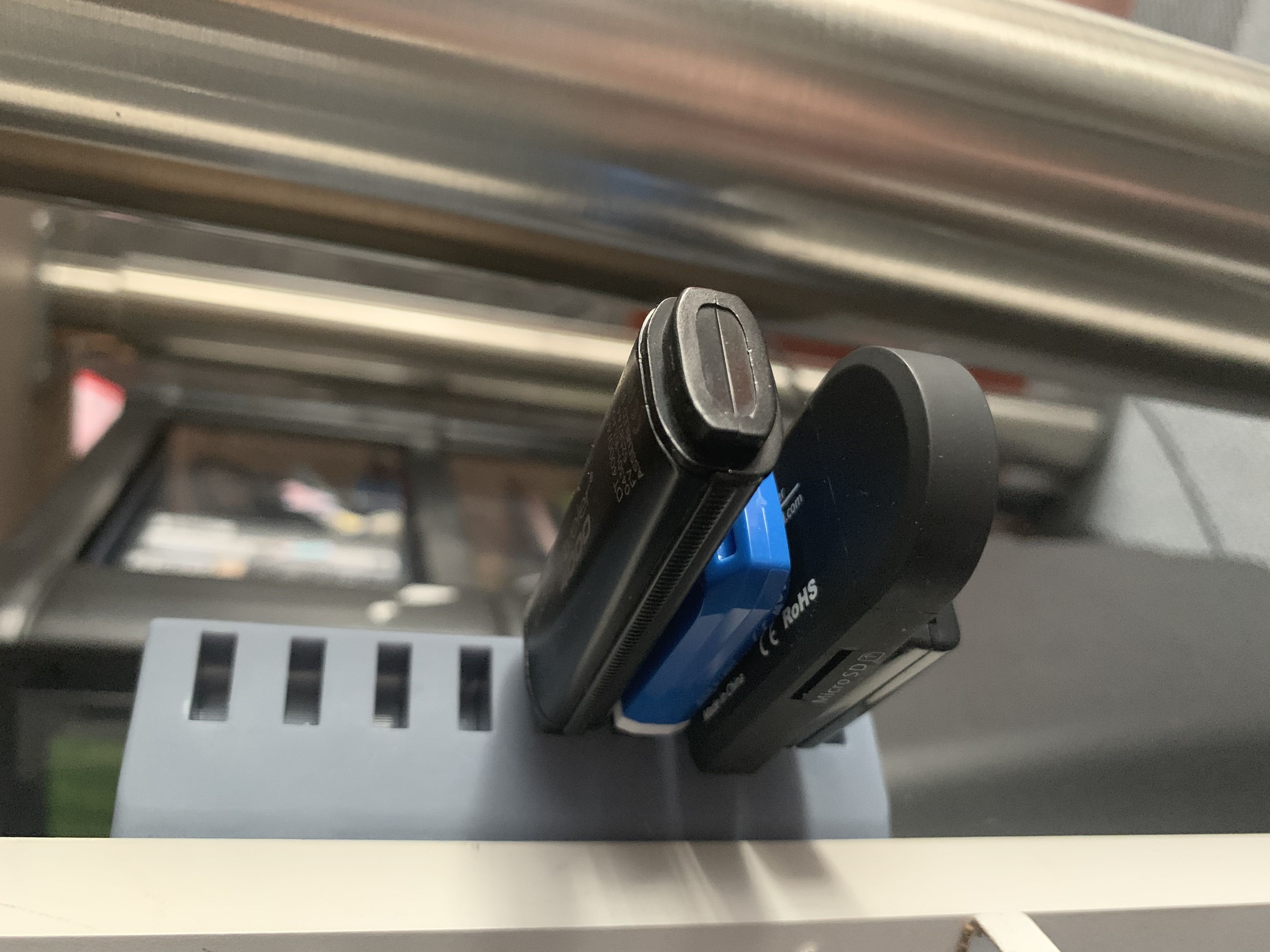 USB Holder - Organizer 3D print model_5