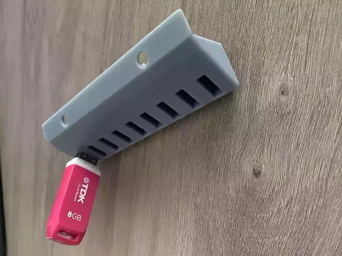 USB Holder - Organizer 3D print model