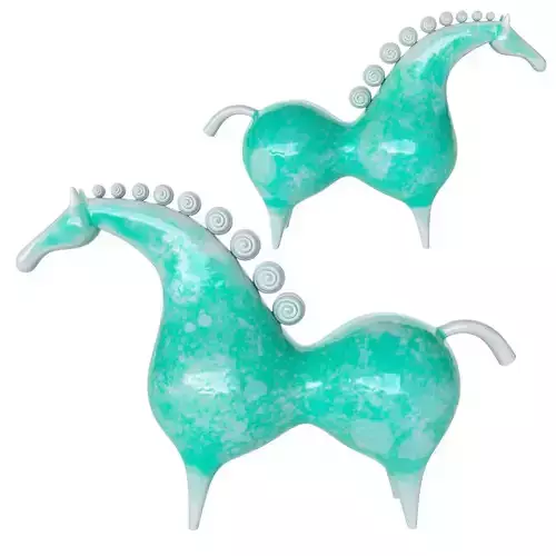 pottery horse 2 3D model