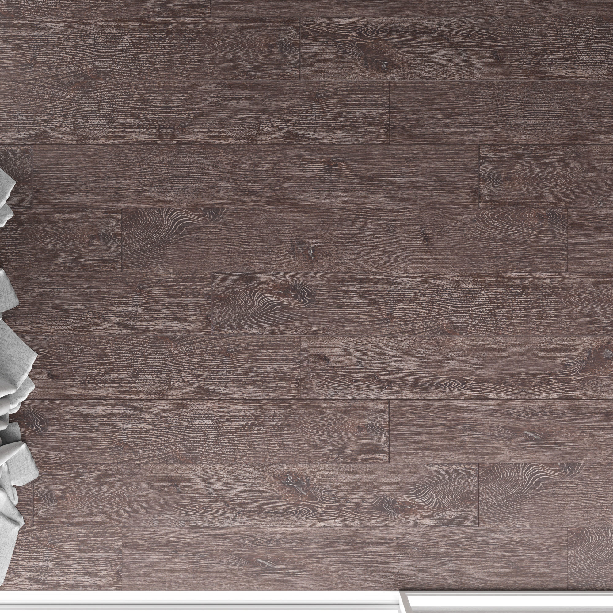 Wood floor Oak Bolton Brushed 3D model_1