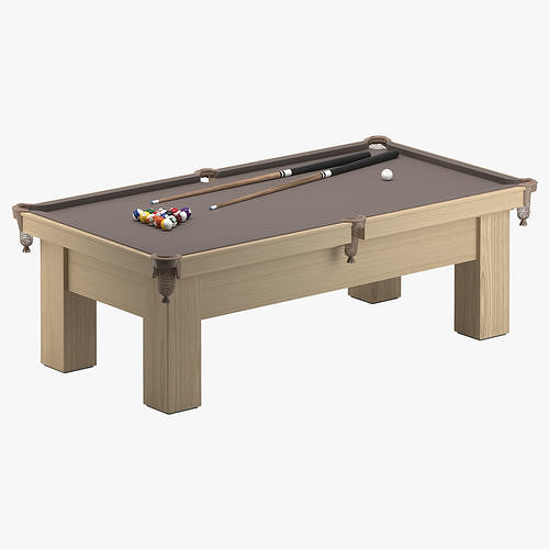 Billiard Table 02 3D model