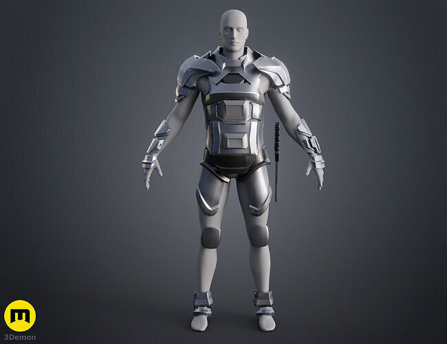 Atreides armor 3D print model