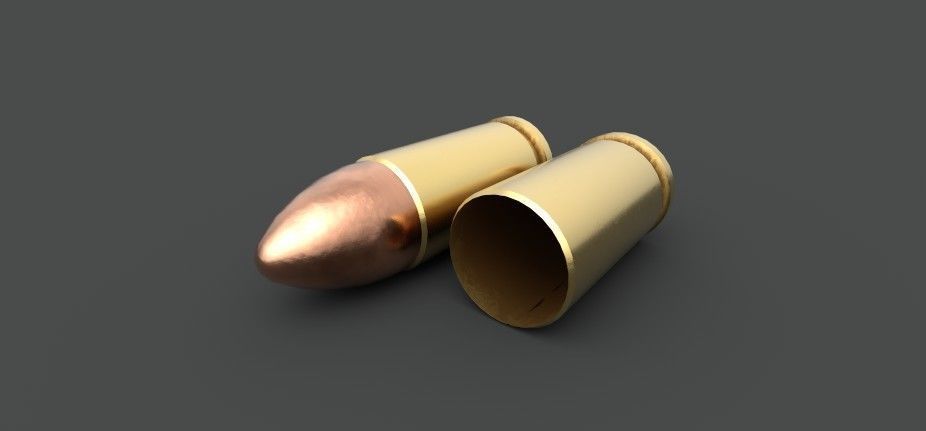 Glock 18 Gun PBR Low-poly 3D model_26