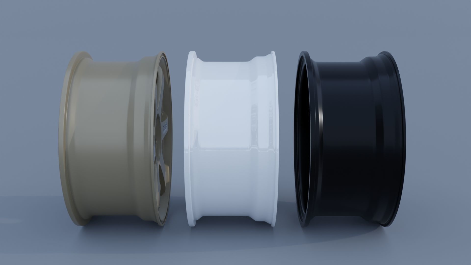 Volk Racing TE37 3D model_8