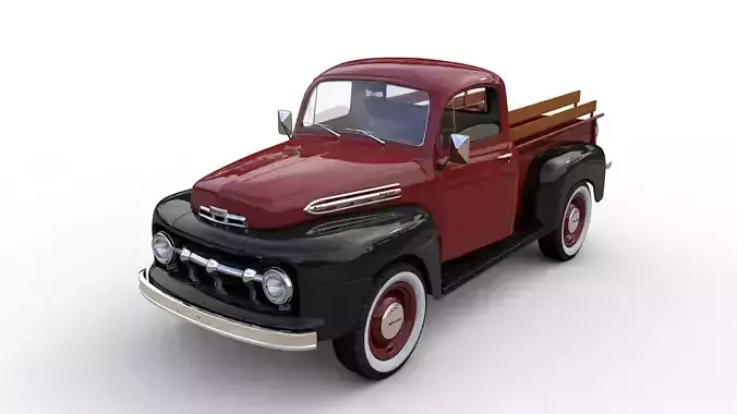 M-1 SERIES PICKUP 1951 3D model