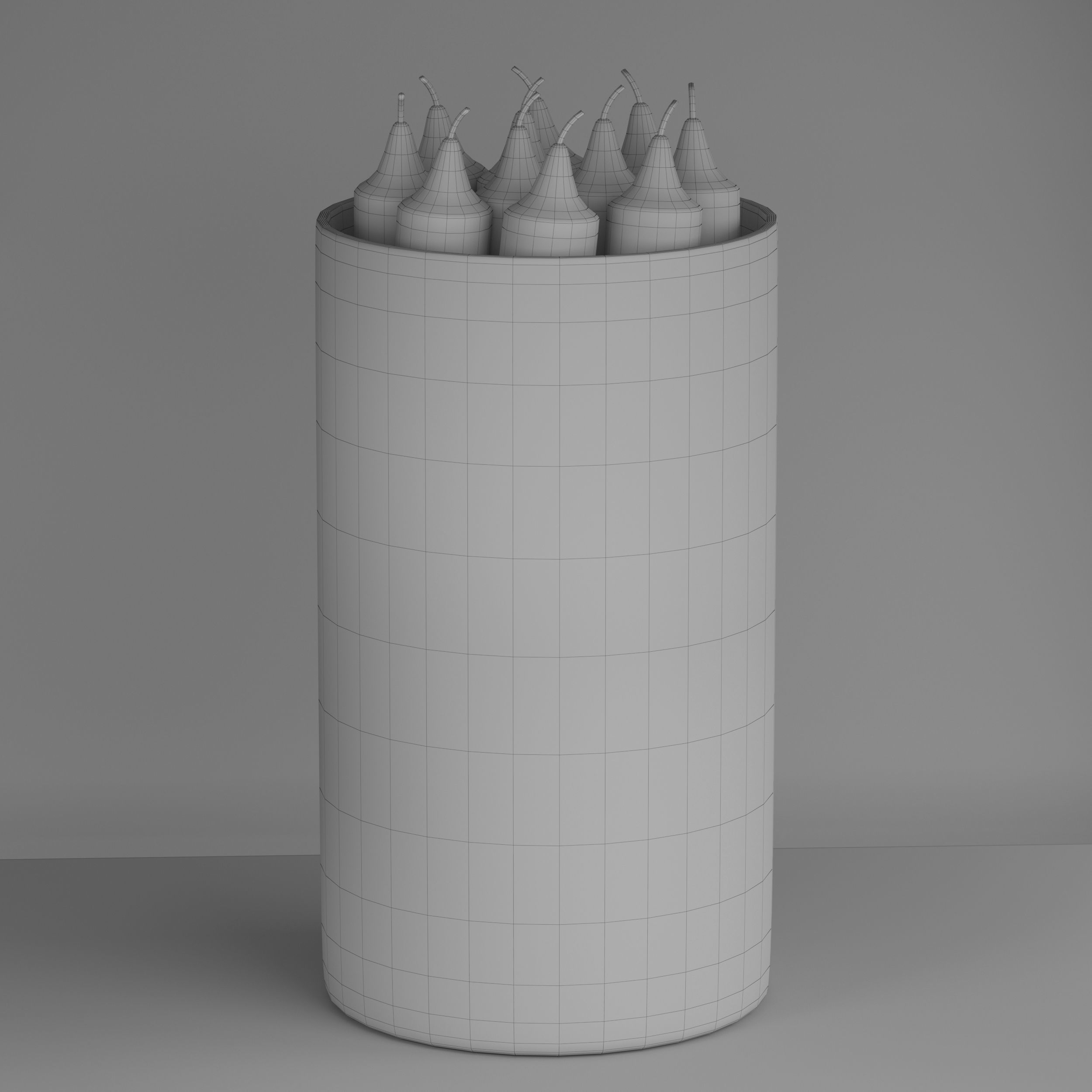 coffee table in the living room 3D model_19