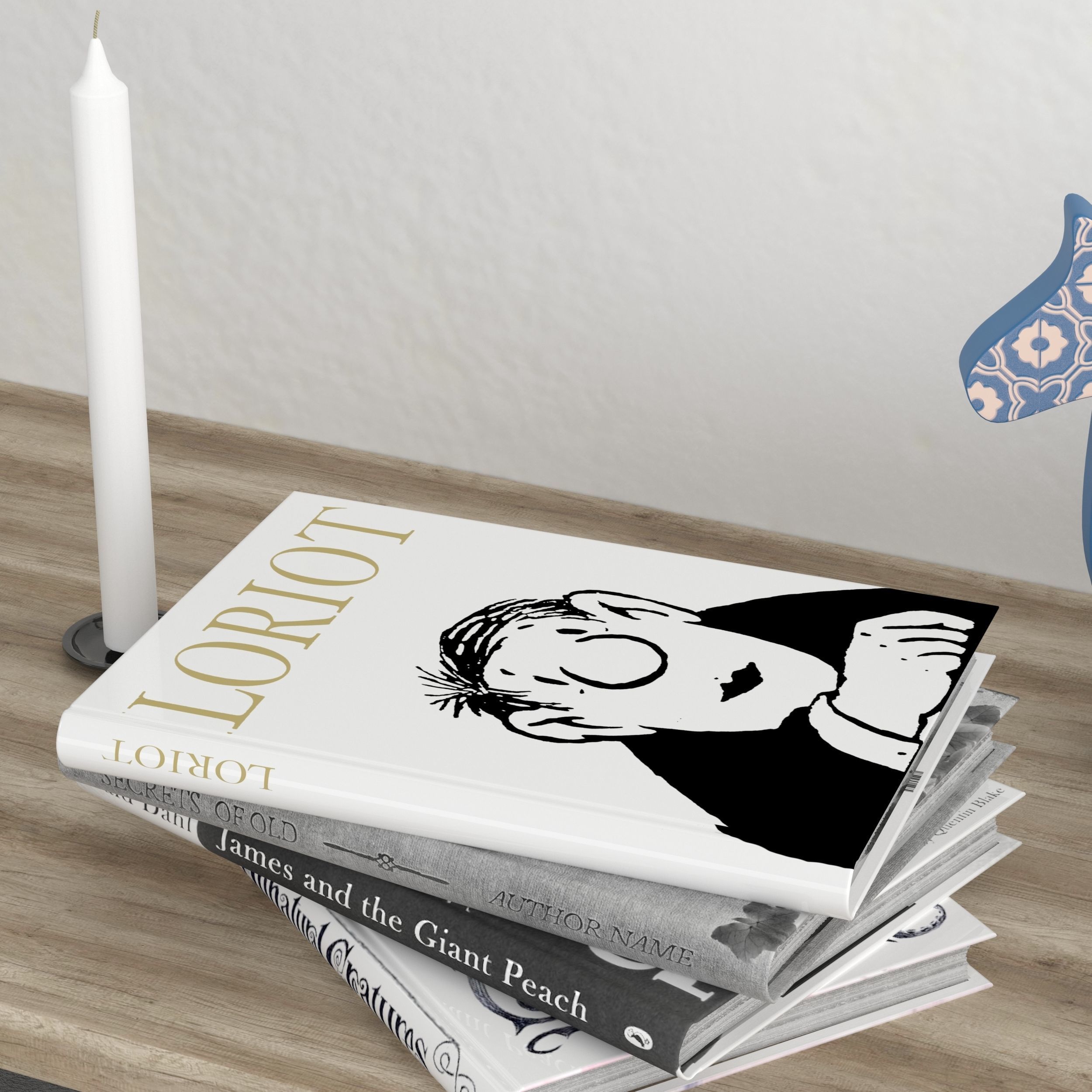 coffee table in the living room 3D model_5