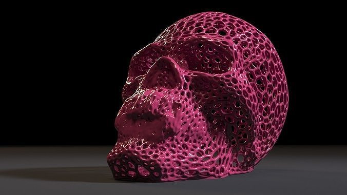 Vampire skull 3D print model