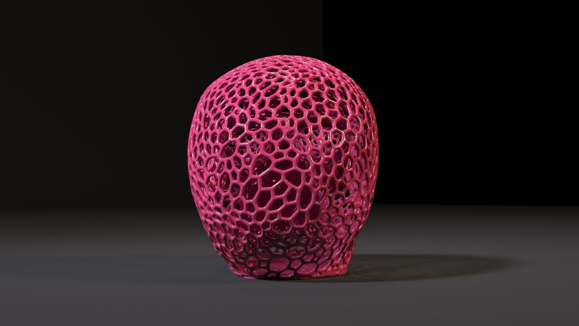 Vampire skull 3D print model_4