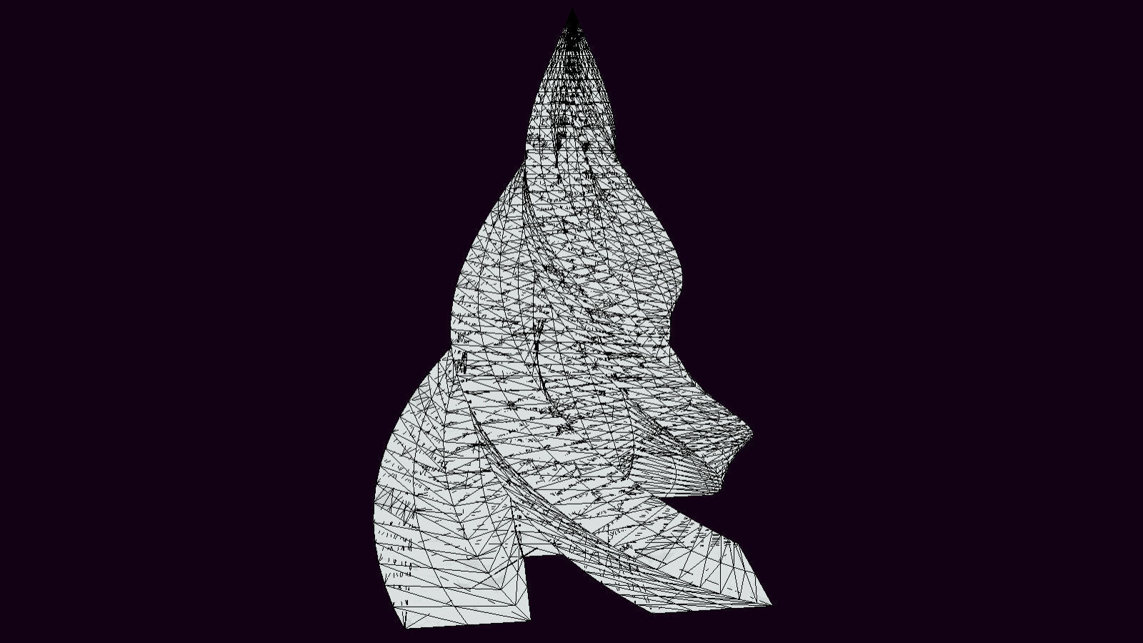 Alien Stone Pyramid 3D model_6