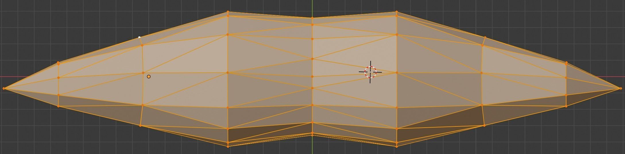 Low-poly Polyart Moustache Free low-poly 3D model_4