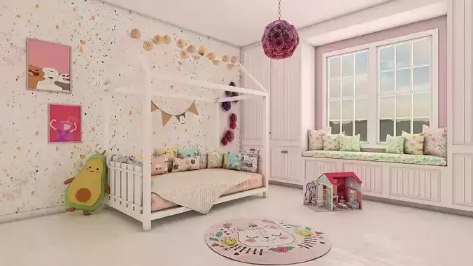 Kids Bedroom Montessori