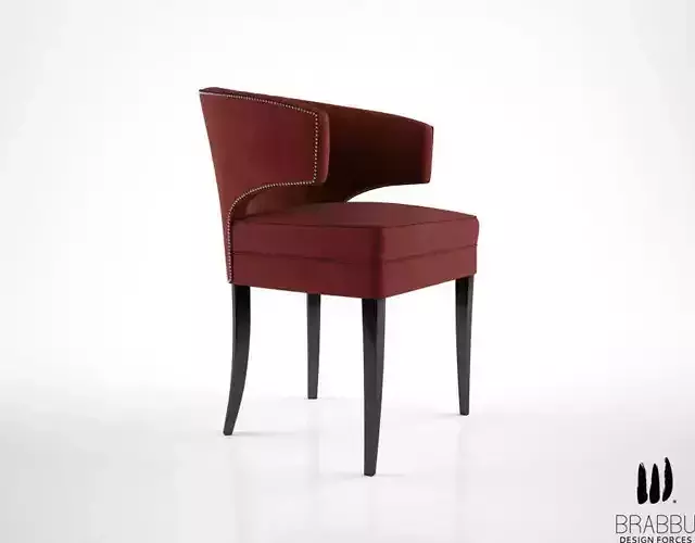 Brabbu Ibis dining chair 3D model