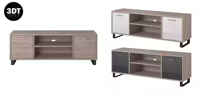 TV Cabinet Table Wood