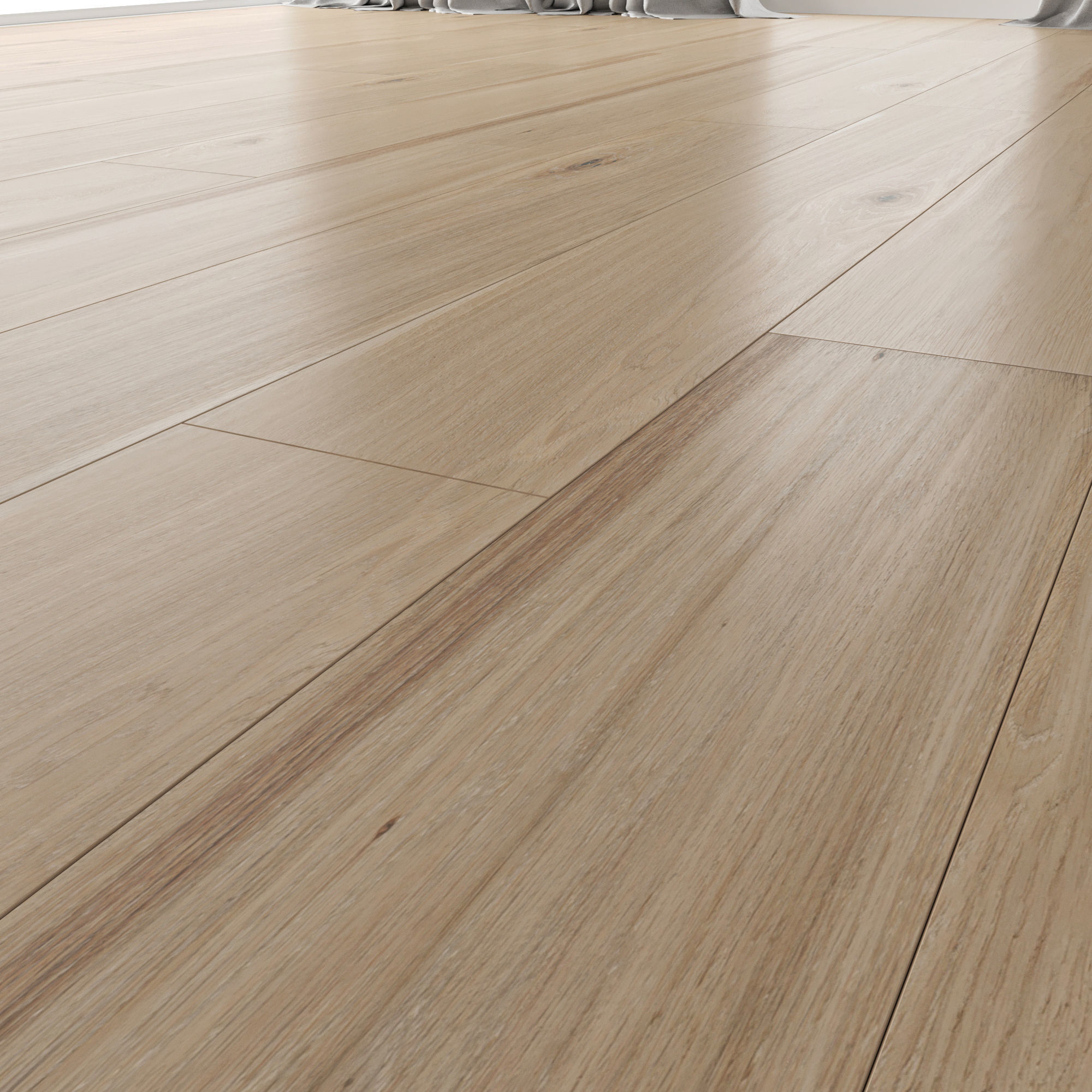 Wood floor Oak Canna Firestop 3D model_2