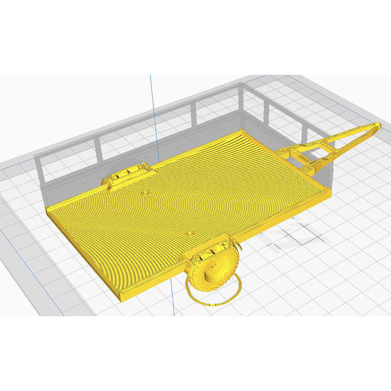 Trailer machine 3D print model_14