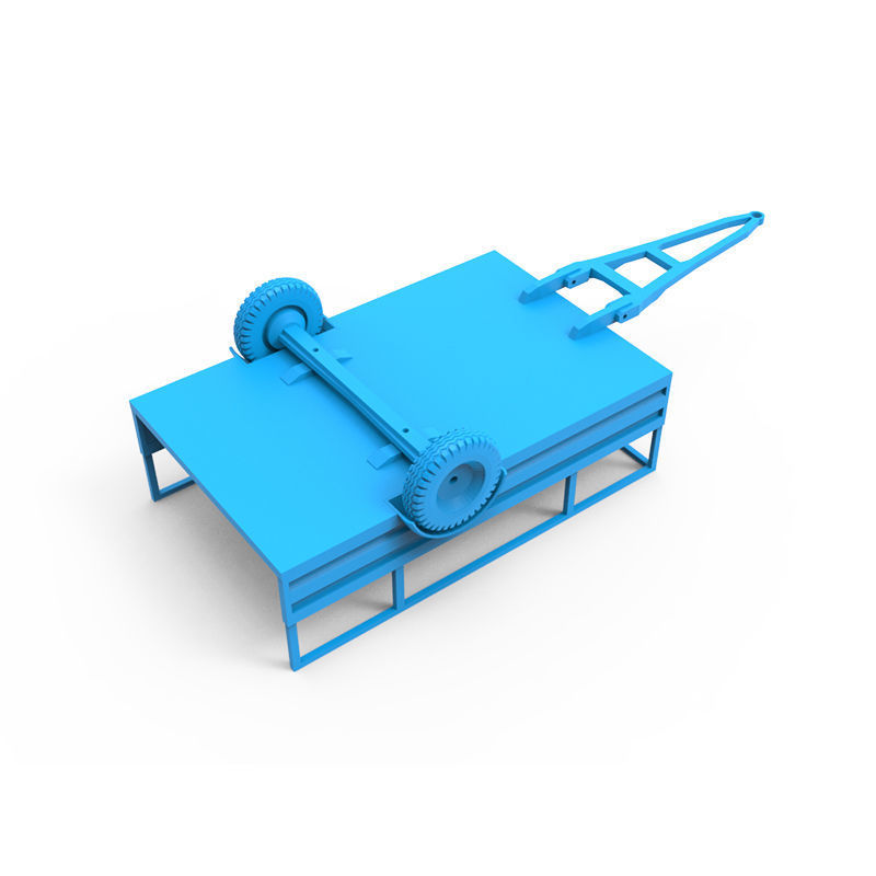 Trailer machine 3D print model_6