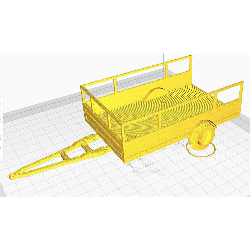 Trailer machine 3D print model_13