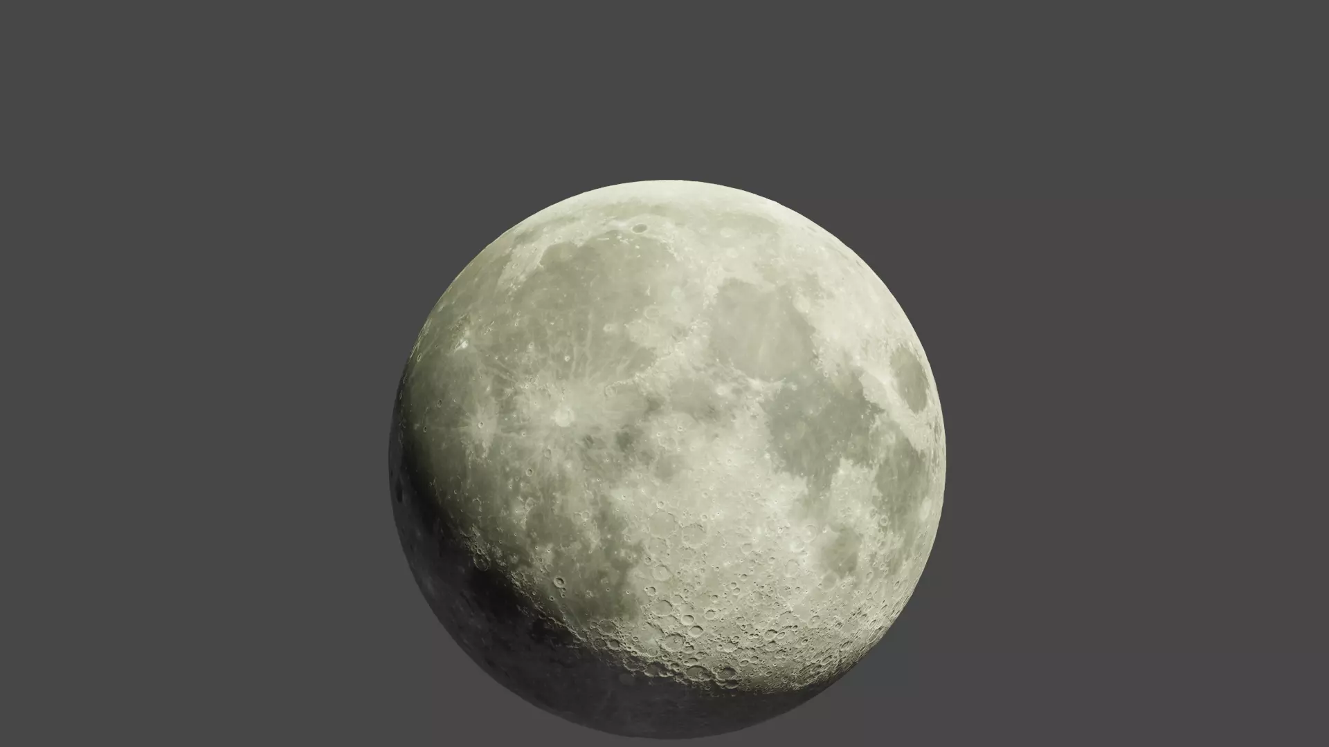 The Moon 3D model_0
