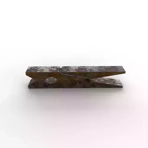 CLOTHES PEG DIRT Low-poly 3D model