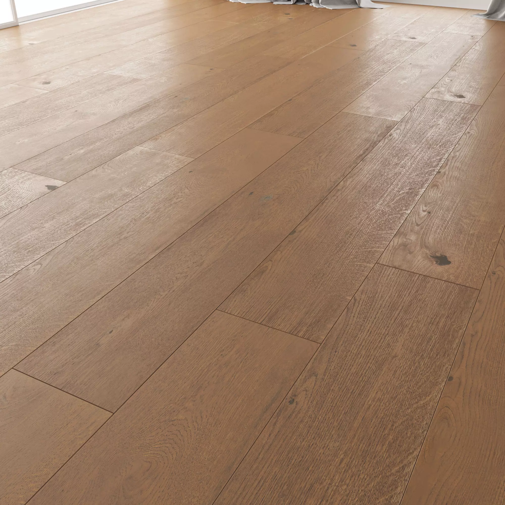 Wood floor Oak Cornell Firestop 3D model_0