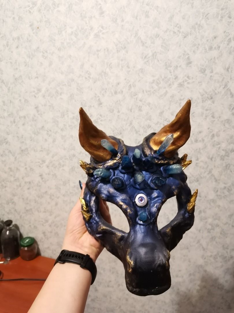 Drabon Mask 3D print model_4