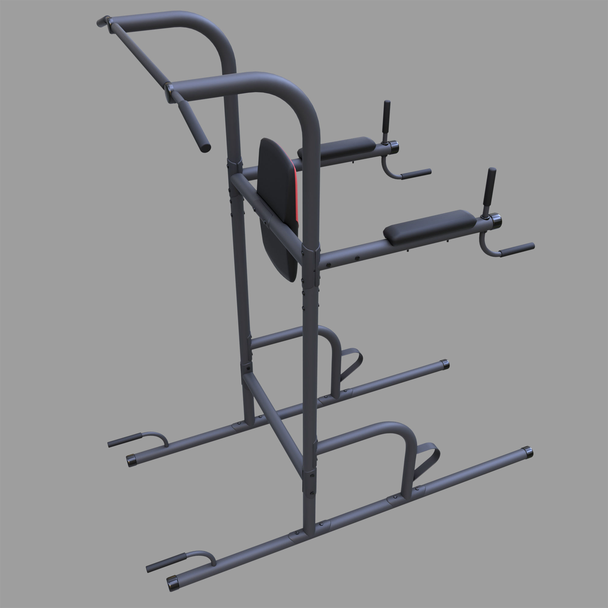 Weider Power Tower 3D model_5
