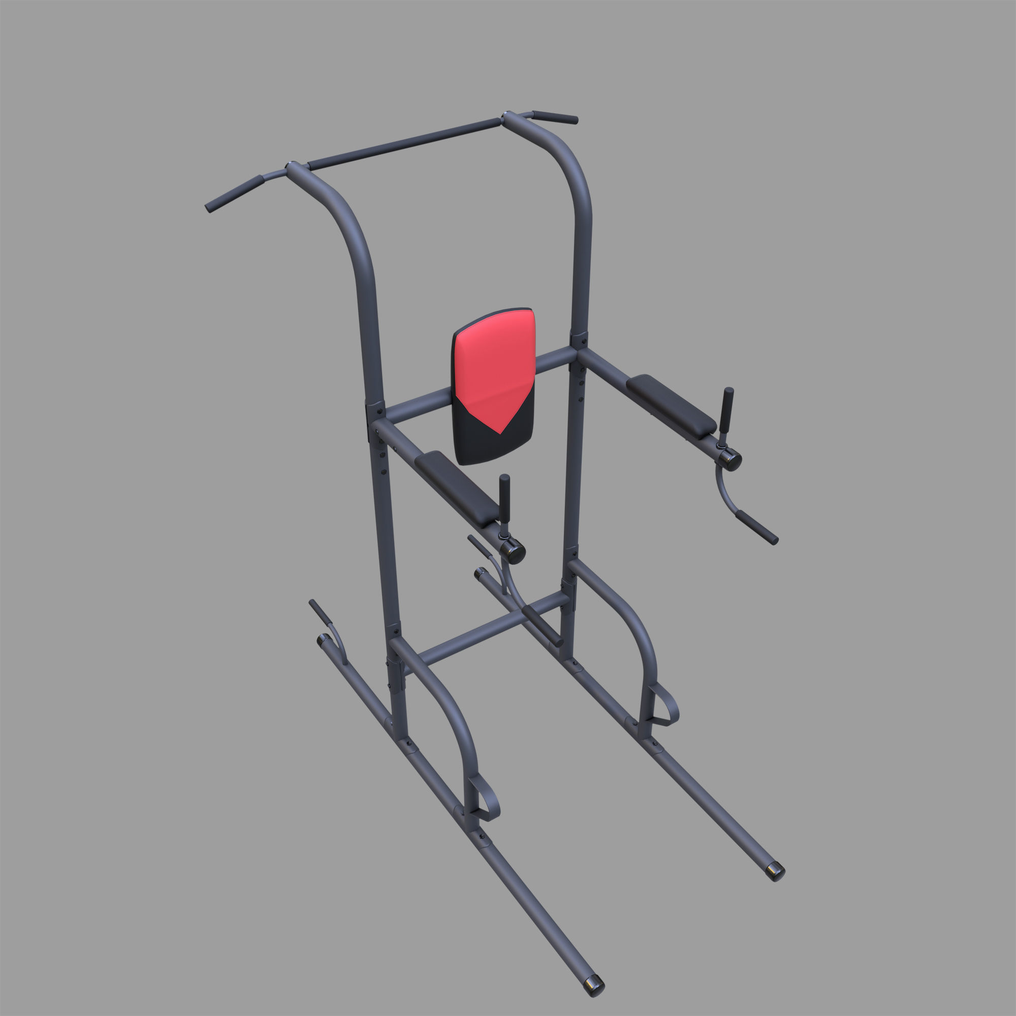 Weider Power Tower 3D model_2